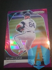 2020 Panini Prizm Purple Prizm Dylan Cease #128 Chicago